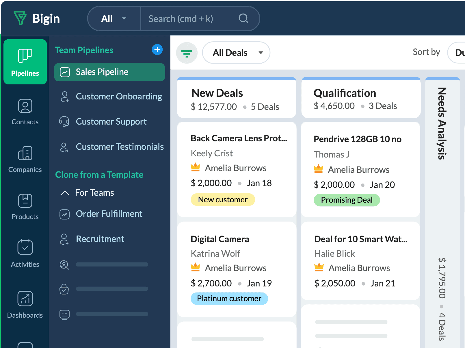 Bigin CRM
