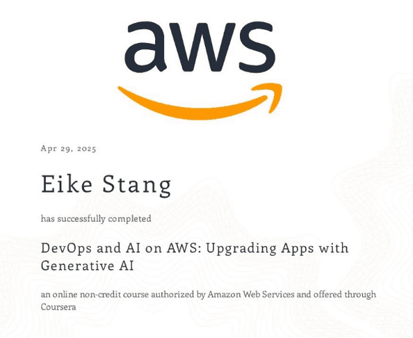 DevOps and AI on AWS: Upgrading Apps with Generative AI