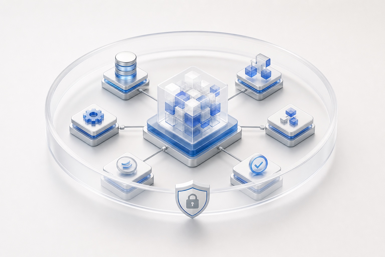 Sichere KI-Infrastruktur mit automatisierten Workflows und Governance